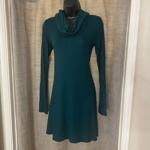 Cowl Neck Sweater Dress